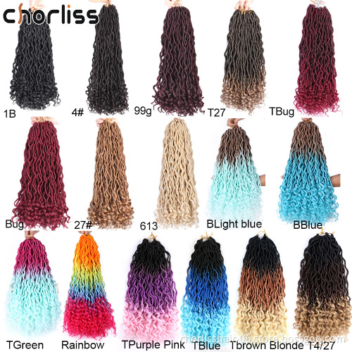 New Arrival Pink Brown Deep Ocean Wave Crochet Braids Soft Hawaii Curls Ombre Color Synthetic Hair Extensions For Women African